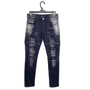 Black Premium Men’s Skinny Flex Jeans 28*30